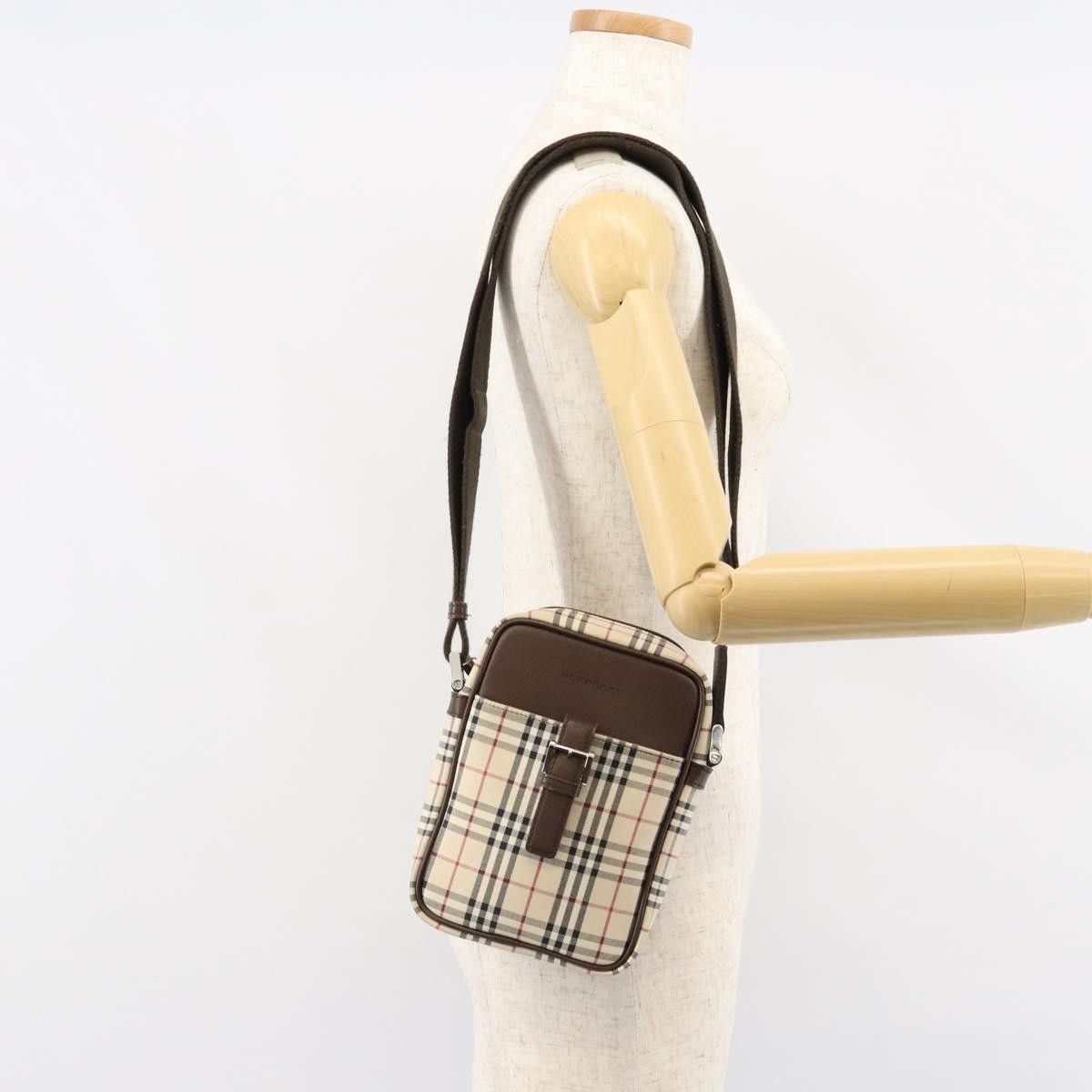 Burberry Burberry Nova check Shoulder bag Canvas and Leather Size ONE SIZE - 13 Thumbnail