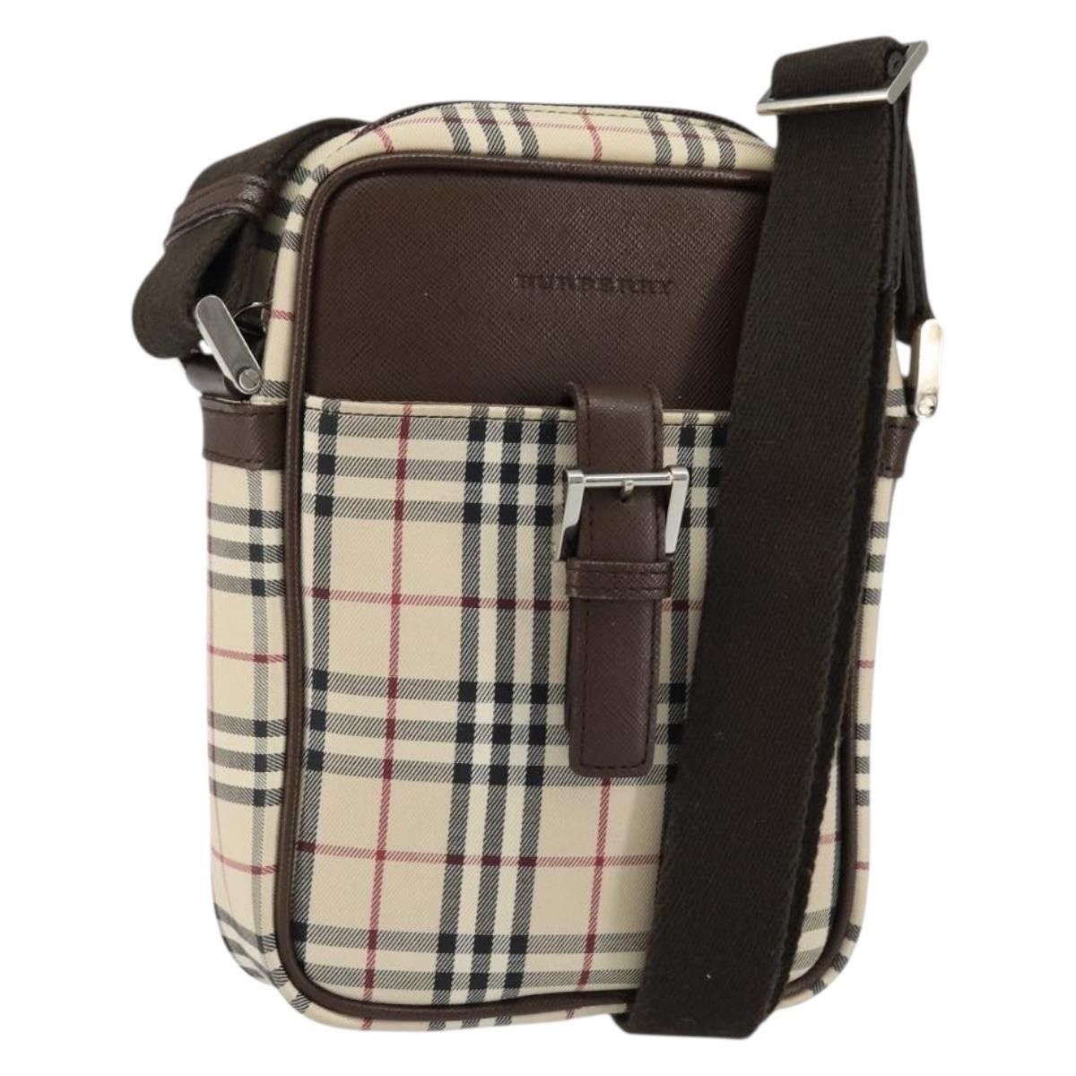 Burberry Burberry Nova check Shoulder bag Canvas and Leather Size ONE SIZE - 18 Thumbnail