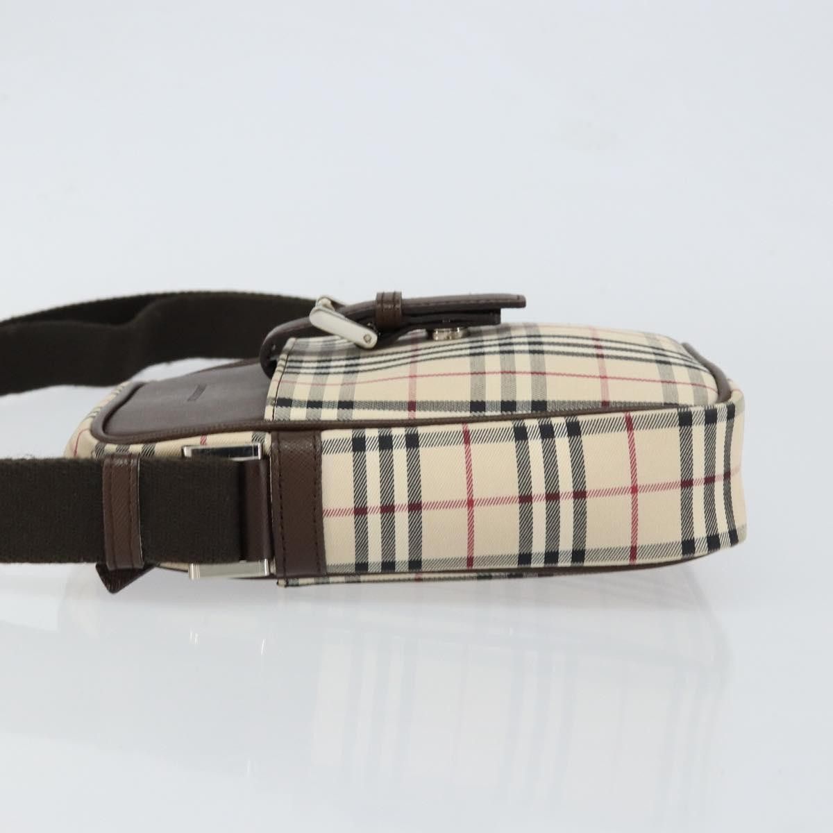 Burberry Burberry Nova check Shoulder bag Canvas and Leather Size ONE SIZE - 4 Thumbnail