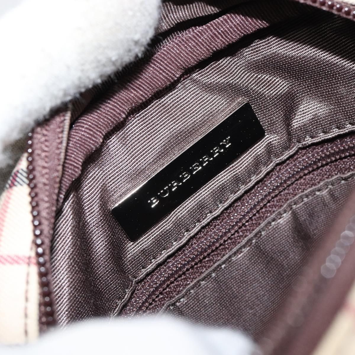 Burberry Burberry Nova check Shoulder bag Canvas and Leather Size ONE SIZE - 6 Thumbnail