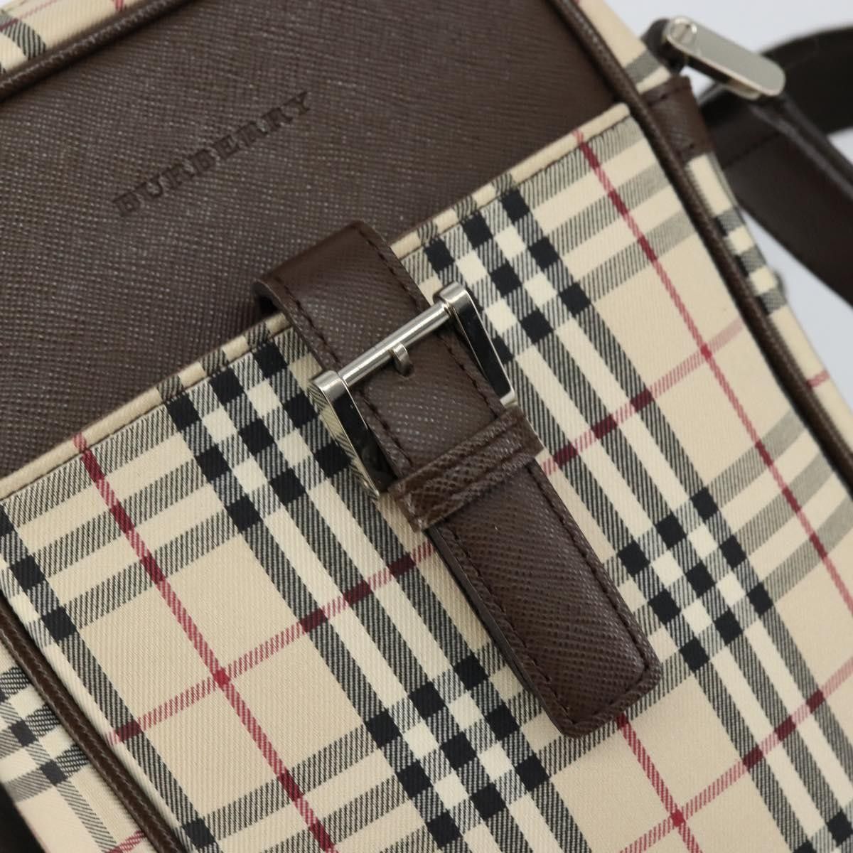 Burberry Burberry Nova check Shoulder bag Canvas and Leather Size ONE SIZE - 12 Thumbnail