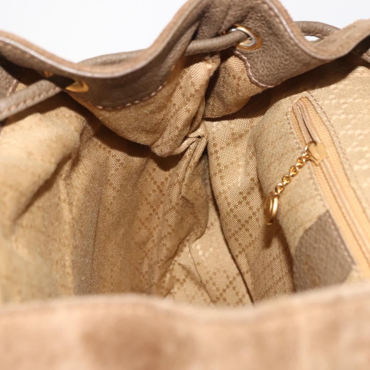 Gucci Gucci Vintage Bamboo Backpack Suede Size ONE SIZE - 23 Thumbnail