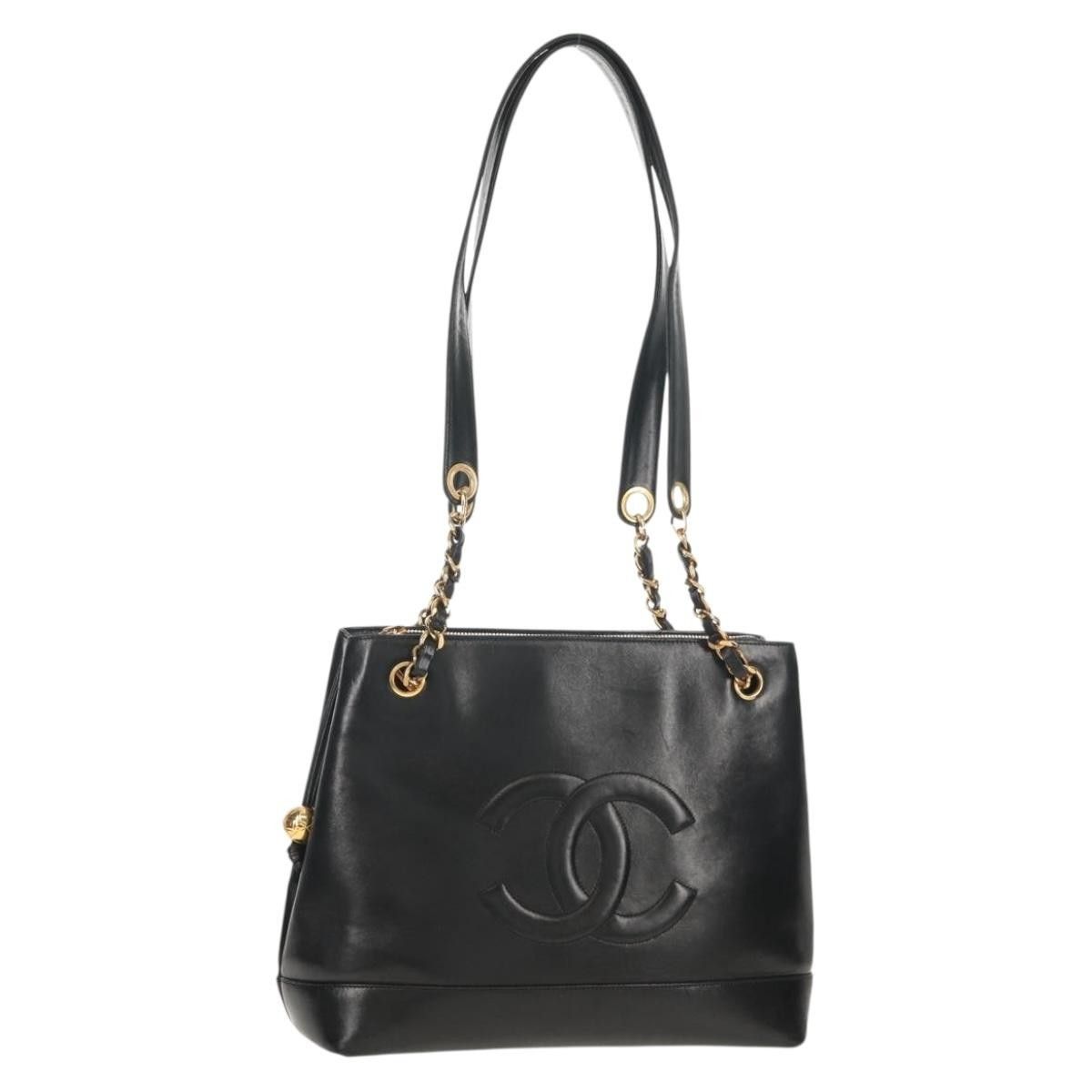 Chanel Chanel Vintage Timeless Chain Shoulder Bag Lambskin Size ONE SIZE - 18 Thumbnail