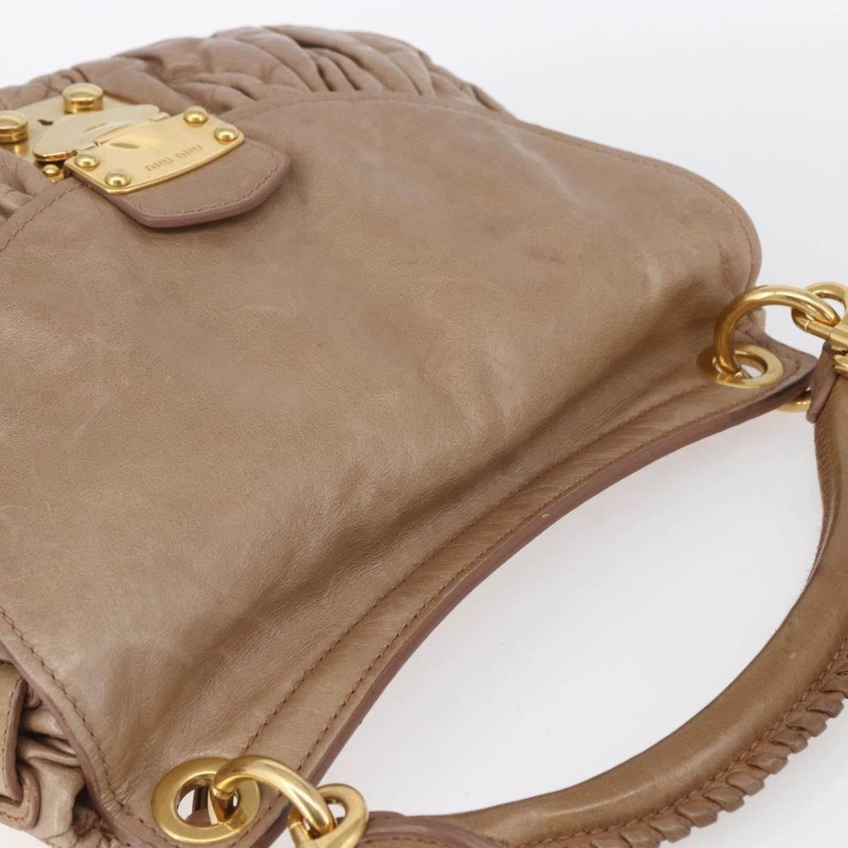 Miu Miu Miu Miu Coffer Satchel Matelasse Leather Size ONE SIZE - 14 Thumbnail