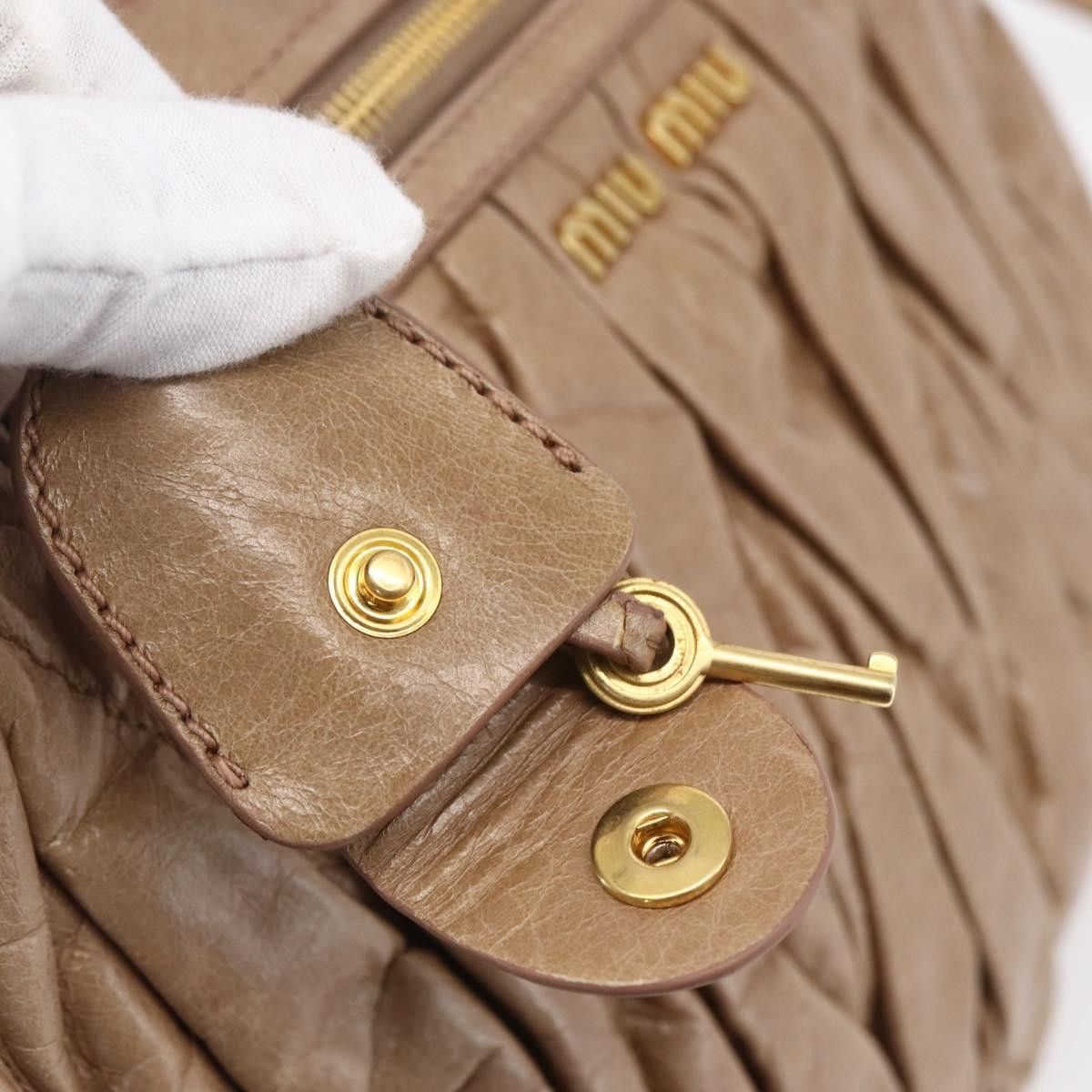 Miu Miu Miu Miu Coffer Satchel Matelasse Leather Size ONE SIZE - 13 Thumbnail