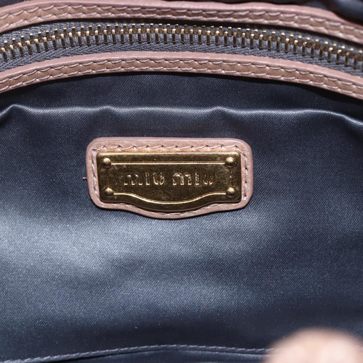 Miu Miu Miu Miu Coffer Satchel Matelasse Leather Size ONE SIZE - 6 Thumbnail