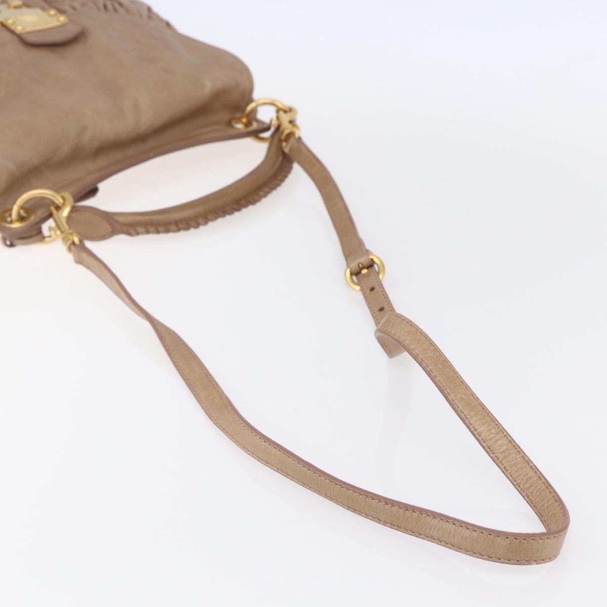 Miu Miu Miu Miu Coffer Satchel Matelasse Leather Size ONE SIZE - 16 Thumbnail