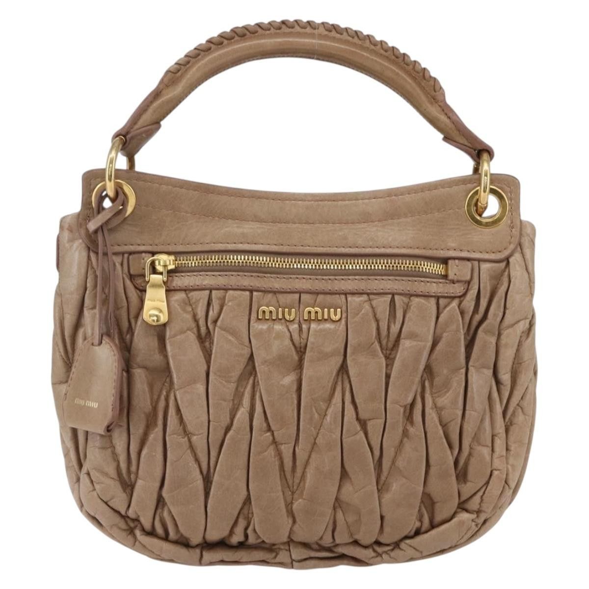 Miu Miu Miu Miu Coffer Satchel Matelasse Leather Size ONE SIZE - 2 Thumbnail