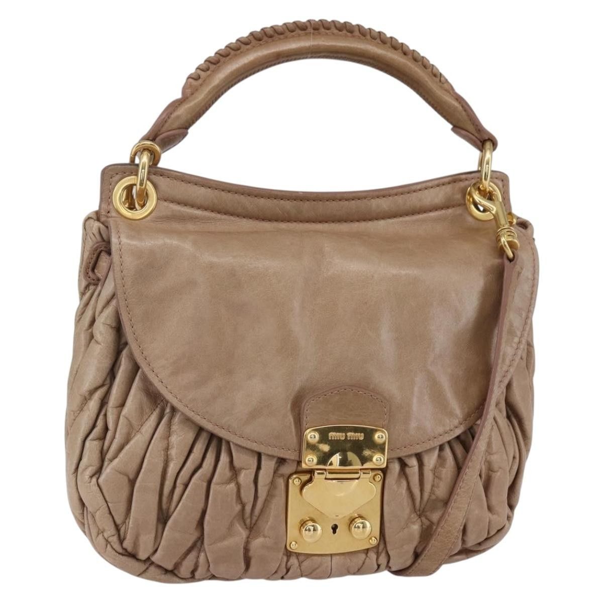 Miu Miu Miu Miu Coffer Satchel Matelasse Leather Size ONE SIZE - 12 Thumbnail