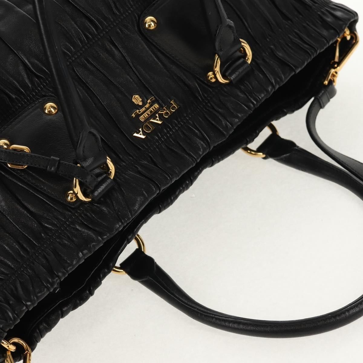 Prada Prada Gaufre Convertible Tote Nappa Leather Size ONE SIZE - 13 Thumbnail