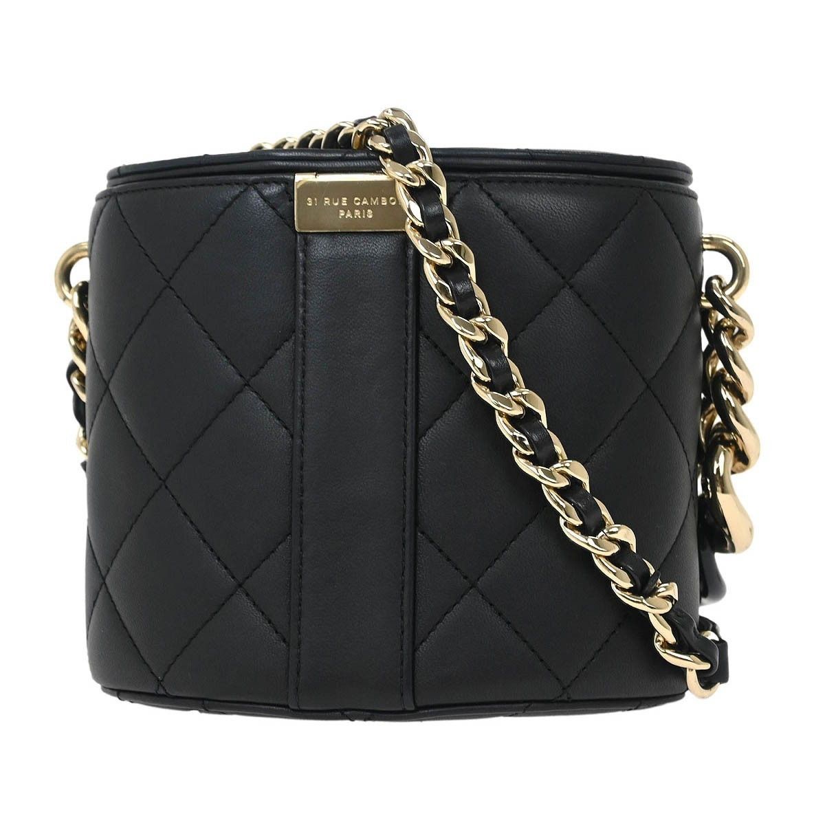 Chanel Chanel Resin Elegant Chain Tubular Vanity Case Quilted Lambskin Size ONE SIZE - 2 Thumbnail
