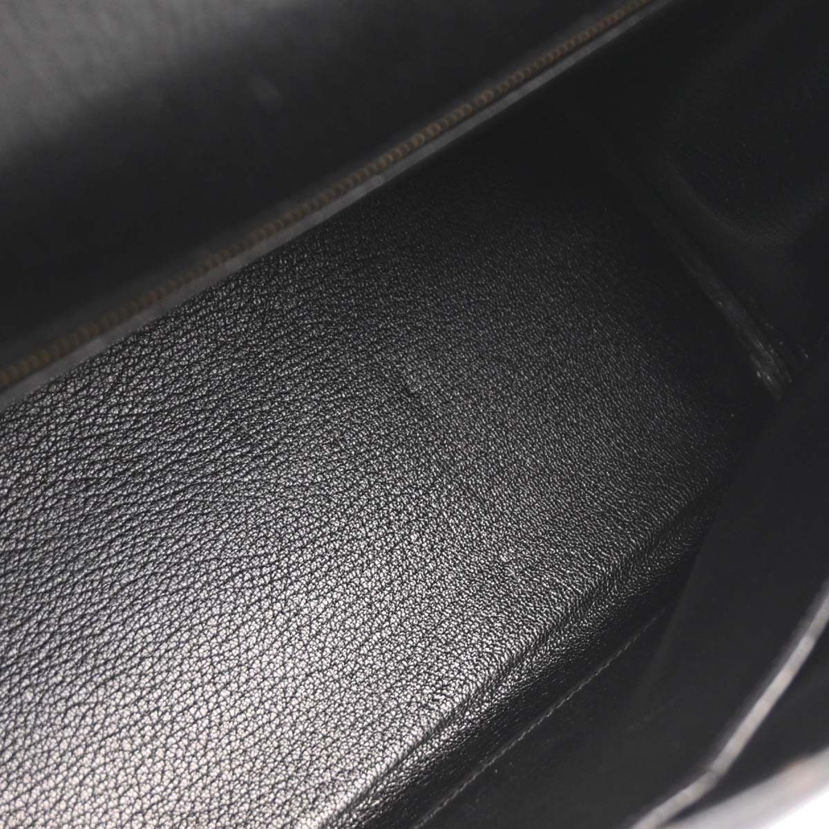 Hermes Hermes Kelly Handbag Black Ardennes with Gold Hardware Size ONE SIZE - 3 Thumbnail