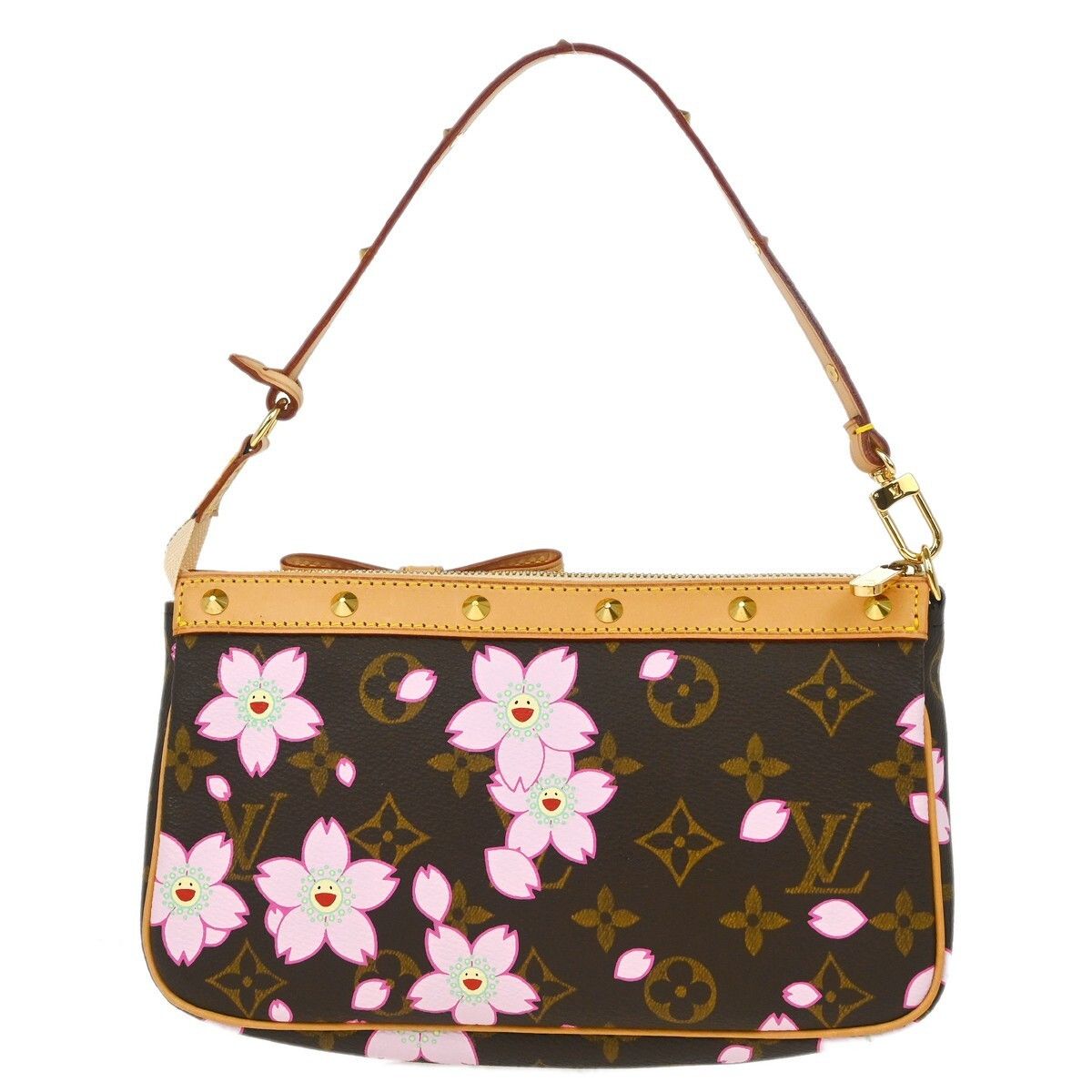 Louis Vuitton Louis Vuitton Pochette Accessoires Limited Edition Cherry Blossom Monogram Size ONE SIZE - 2 Thumbnail