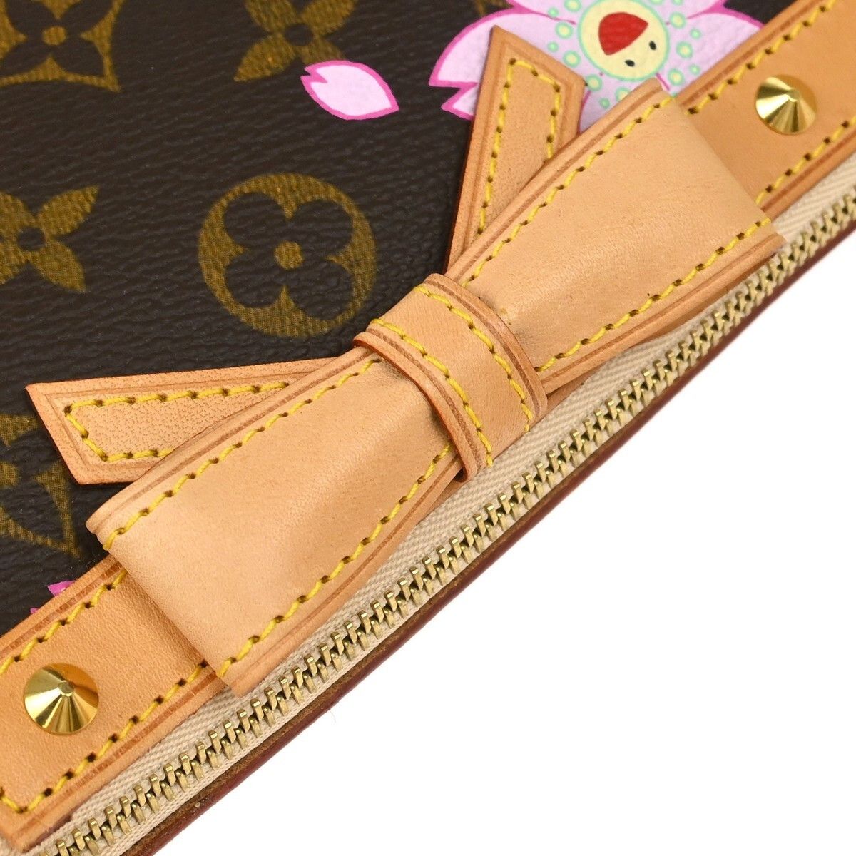 Louis Vuitton Louis Vuitton Pochette Accessoires Limited Edition Cherry Blossom Monogram Size ONE SIZE - 7 Thumbnail