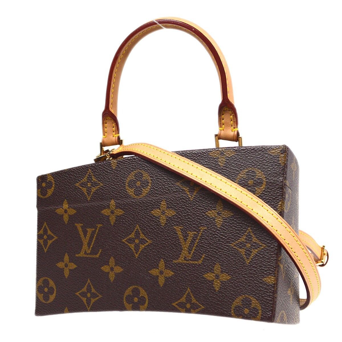 Louis Vuitton Louis Vuitton Frank Gehry Twisted Box Bag Monogram Canvas Size ONE SIZE - 2 Thumbnail