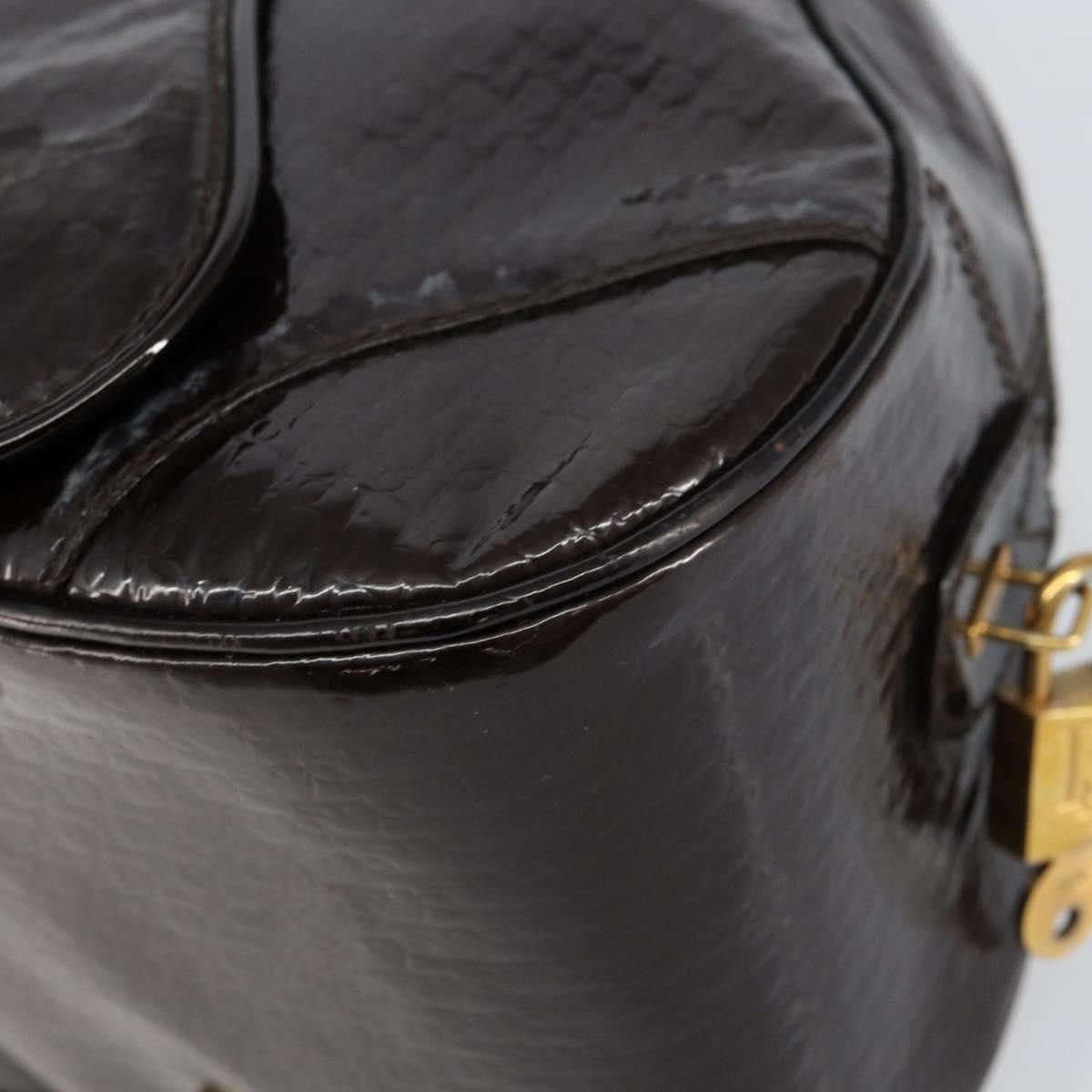 Dior Christian Dior Vintage Saddle Bowler Bag Trotter Canvas Size ONE SIZE - 9 Thumbnail