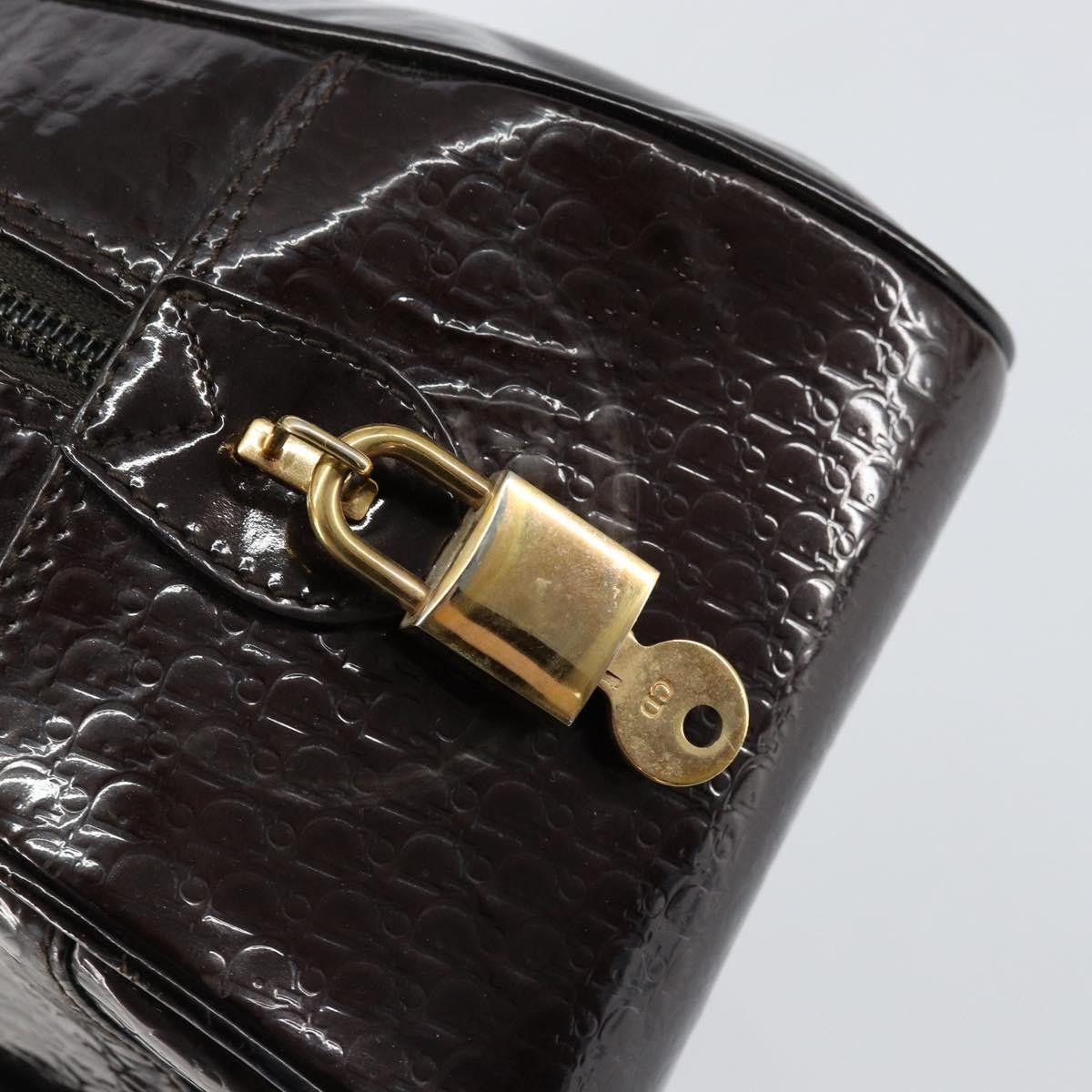Dior Christian Dior Vintage Saddle Bowler Bag Trotter Canvas Size ONE SIZE - 13 Thumbnail