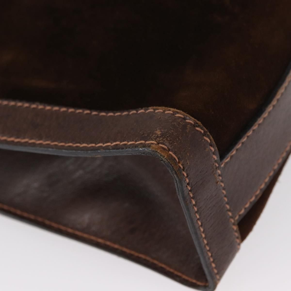 Gucci Gucci Vintage Web Sherry Line Suede Size ONE SIZE - 8 Thumbnail