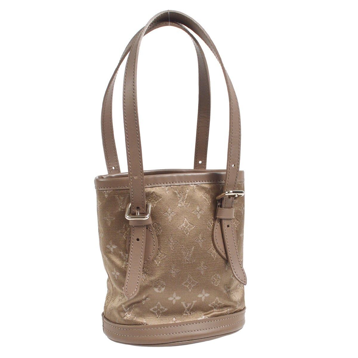 Louis Vuitton Louis Vuitton Bucket Bag Monogram Satin Size ONE SIZE - 2 Thumbnail