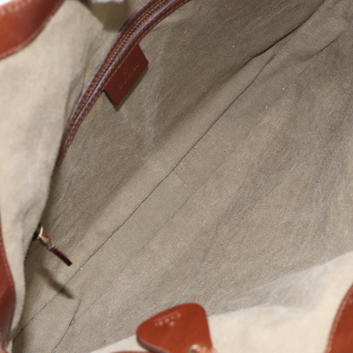 Gucci Gucci Vintage Bamboo Hobo Canvas Size ONE SIZE - 5 Thumbnail