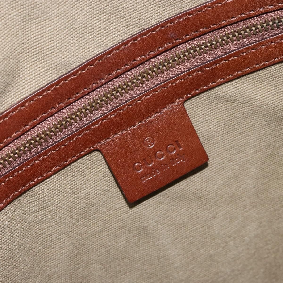 Gucci Gucci Vintage Bamboo Hobo Canvas Size ONE SIZE - 6 Thumbnail