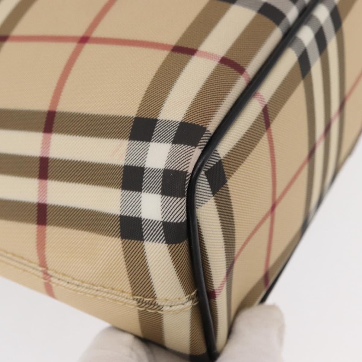 Burberry Burberry Top Handle Tote Nova Check Canvas Size ONE SIZE - 12 Thumbnail