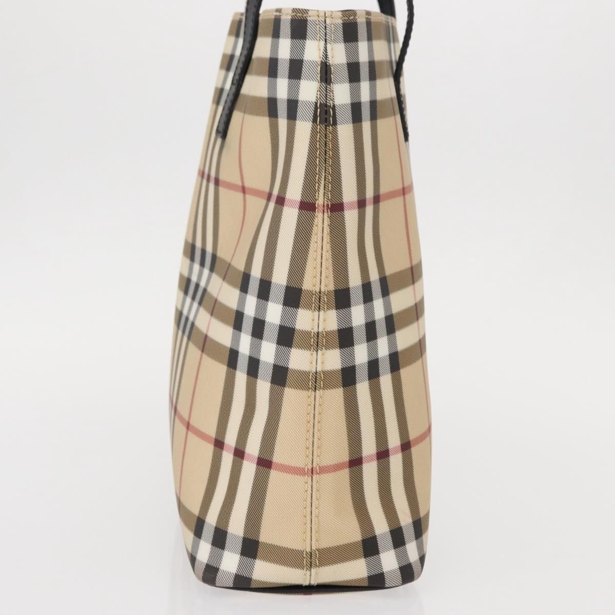 Burberry Burberry Top Handle Tote Nova Check Canvas Size ONE SIZE - 4 Thumbnail