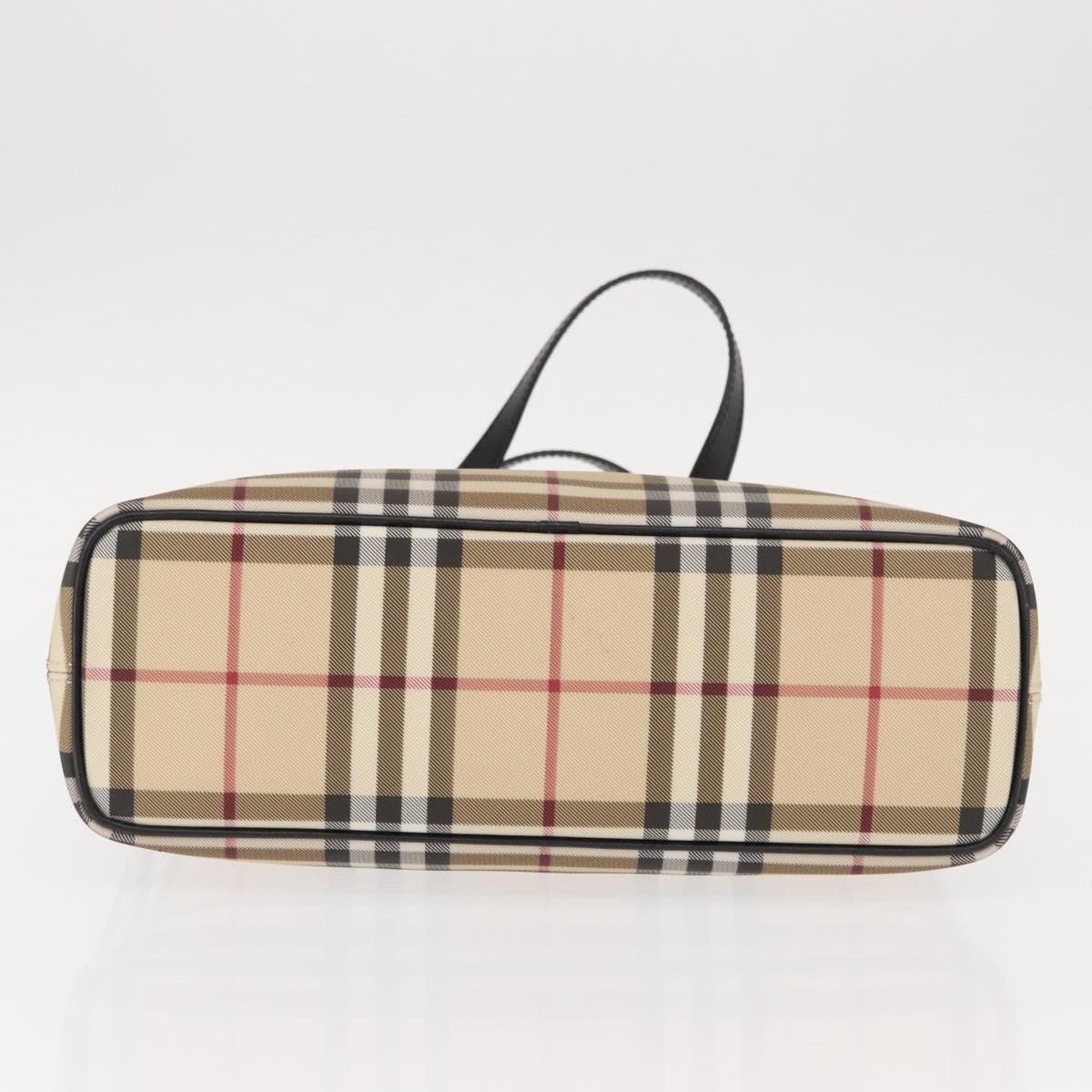 Burberry Burberry Top Handle Tote Nova Check Canvas Size ONE SIZE - 16 Thumbnail