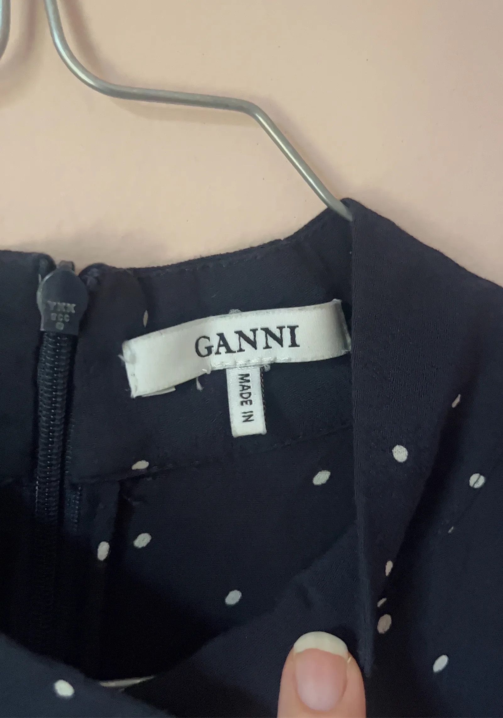 Ganni Ganni Rosemont crepe Dress Size S / US 4 / IT 40 - 2 Thumbnail
