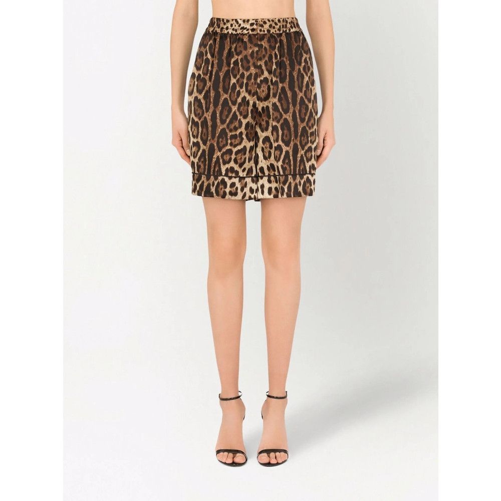 Dolce & Gabbana Dolce & Gabbana BROWN Shorts - Short Shorts Size 27" / US 4 / IT 40 - 2 Thumbnail