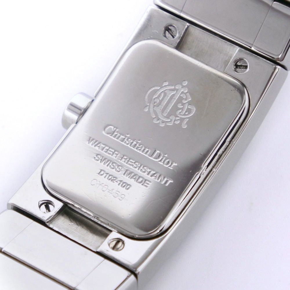 Dior Dior Dior Diorific Stainless Steel Metal Quartz D102-100 DUTY FREE for USA Size ONE SIZE - 8 Thumbnail