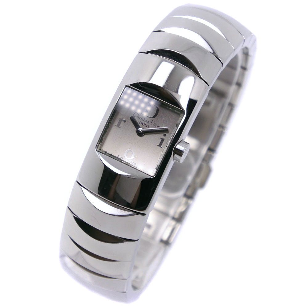 Dior Dior Dior Diorific Stainless Steel Metal Quartz D102-100 DUTY FREE for USA Size ONE SIZE - 2 Thumbnail