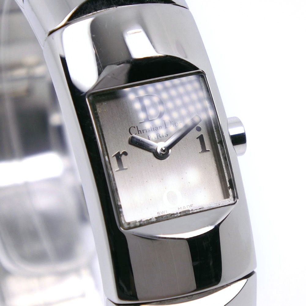 Dior Dior Dior Diorific Stainless Steel Metal Quartz D102-100 DUTY FREE for USA Size ONE SIZE - 3 Thumbnail