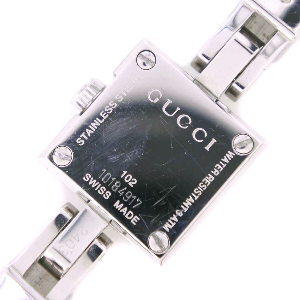 Gucci Gucci Gucci Mini G Stainless Steel Metal Quartz 102 DUTY FREE for USA Size ONE SIZE - 8 Thumbnail