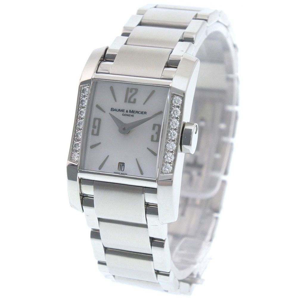 Other Other Baume & Mercier Diamant Stainless Steel Metal Quartz DUTY FREE for USA Size ONE SIZE - 2 Thumbnail