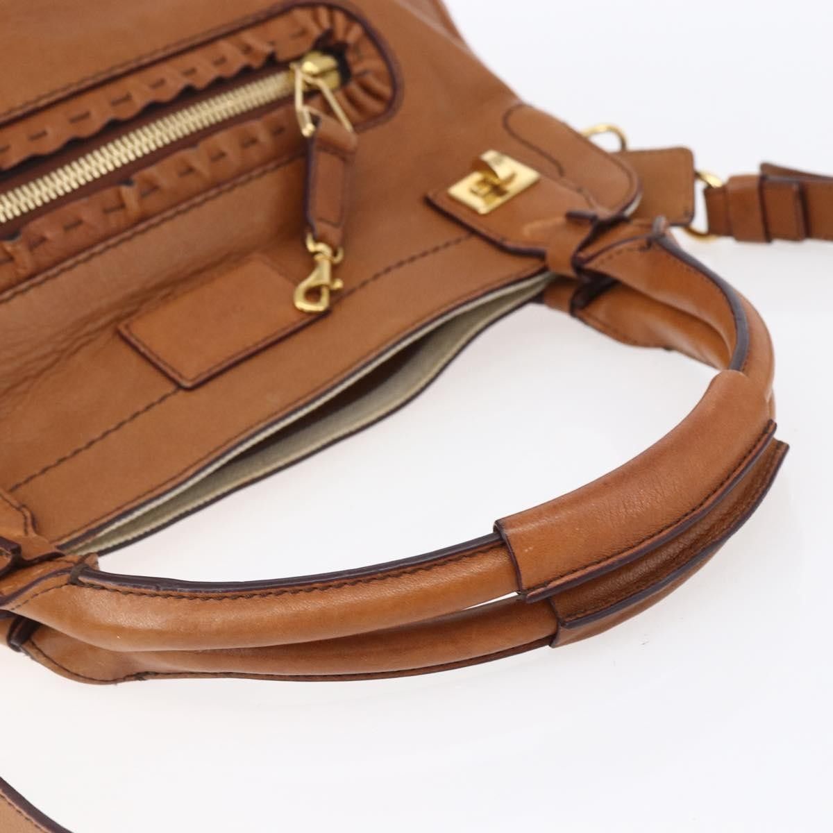 Chloe Chloe Margaret Handbag Leather Size ONE SIZE - 8 Thumbnail