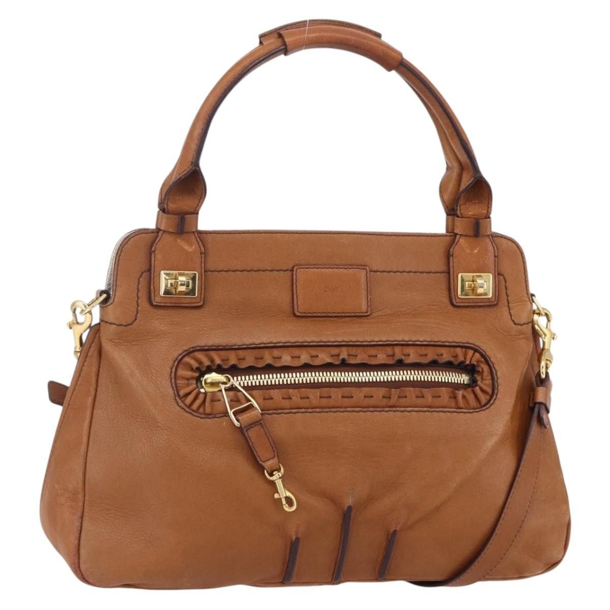 Chloe Chloe Margaret Handbag Leather Size ONE SIZE - 19 Thumbnail
