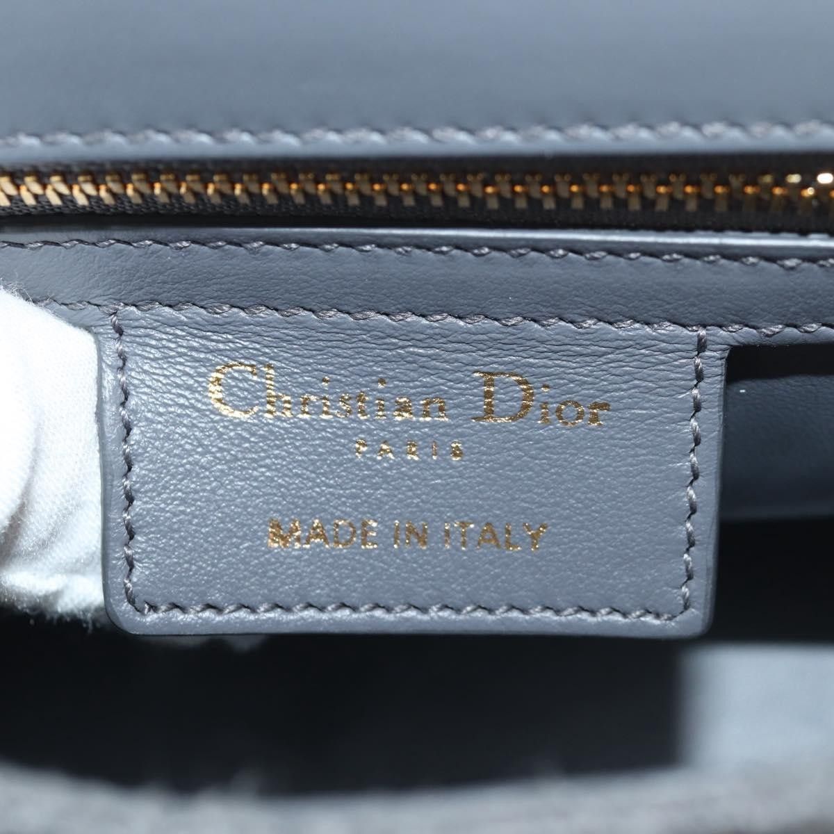 Dior Christian Dior Caro Bag Embroidered Cotton Size ONE SIZE - 6 Thumbnail