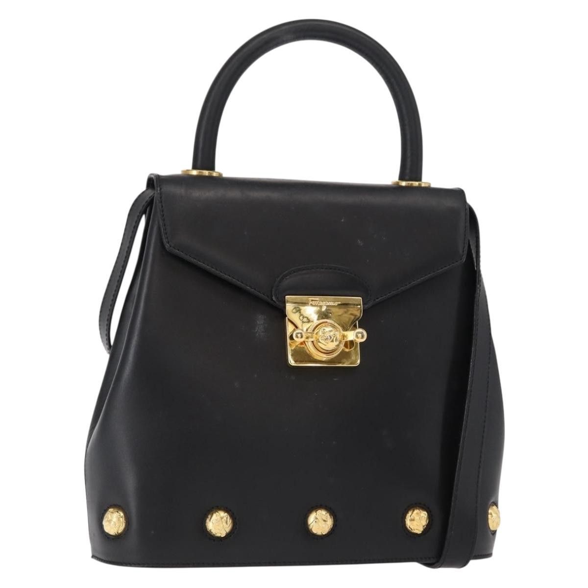 Salvatore Ferragamo Salvatore Ferragamo Vintage Leather Size ONE SIZE - 18 Thumbnail