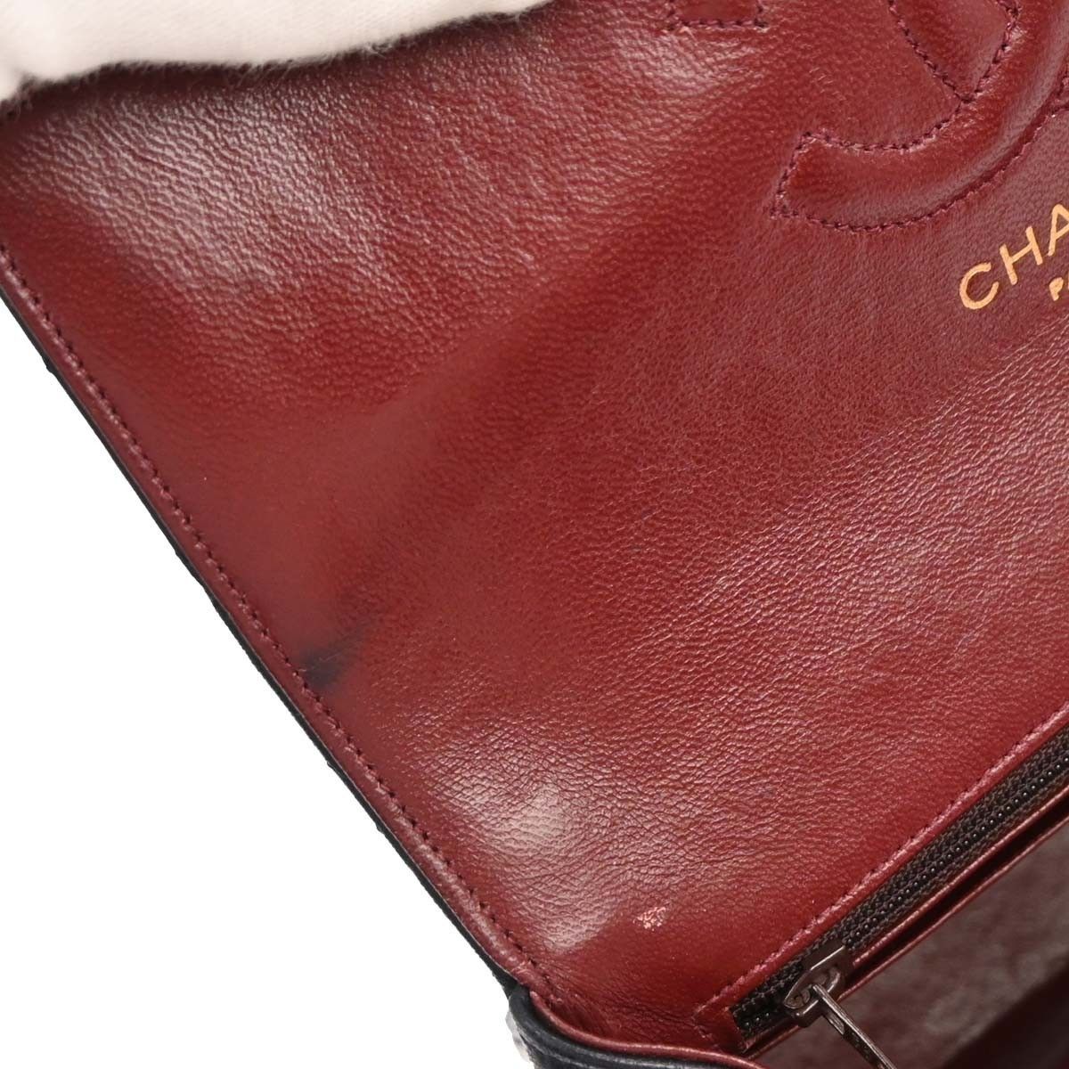 Chanel Chanel Vintage CC Chain Flap Bag Quilted Lambskin Size ONE SIZE - 10 Thumbnail