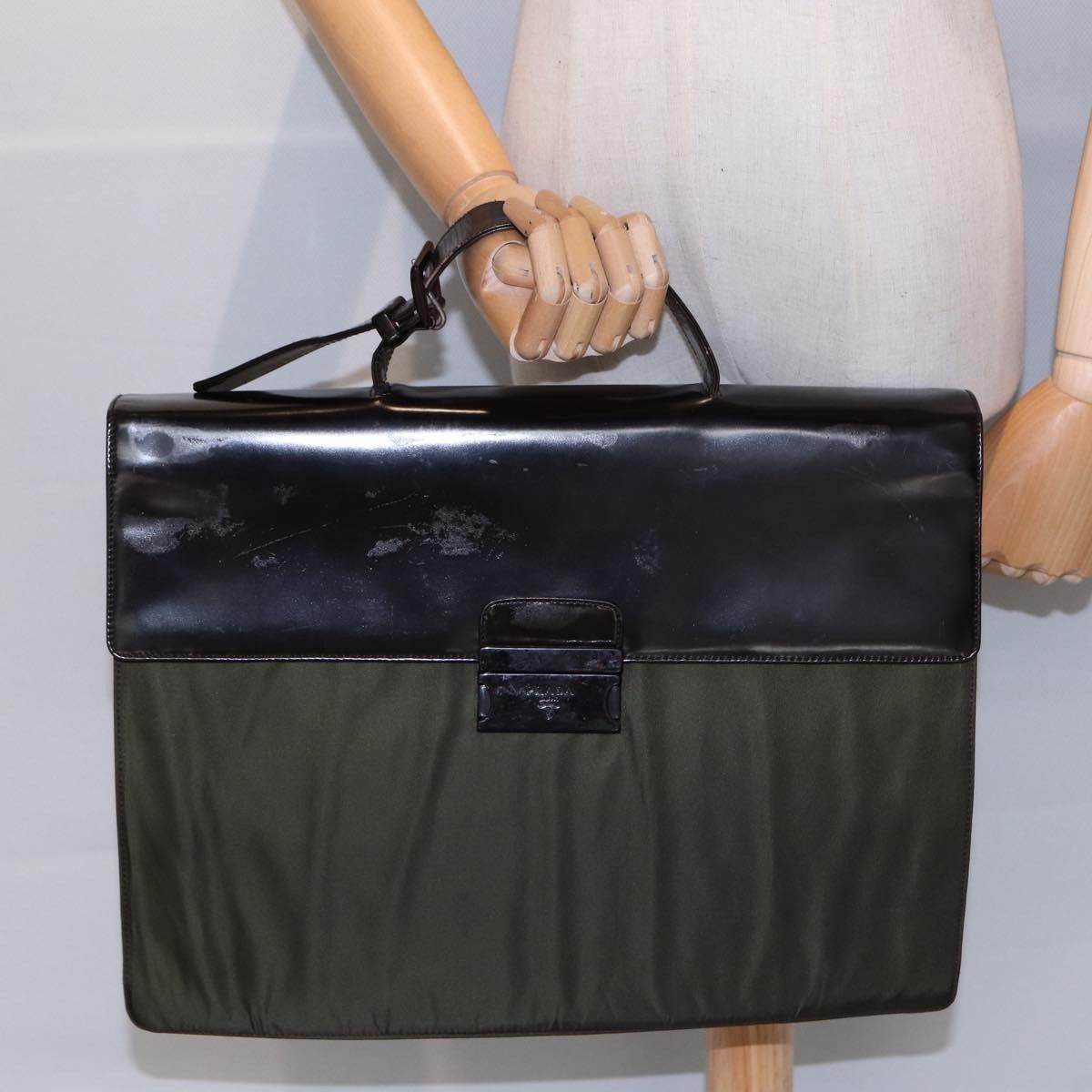 Prada Prada Vintage Briefcase Tessuto Size ONE SIZE - 14 Thumbnail