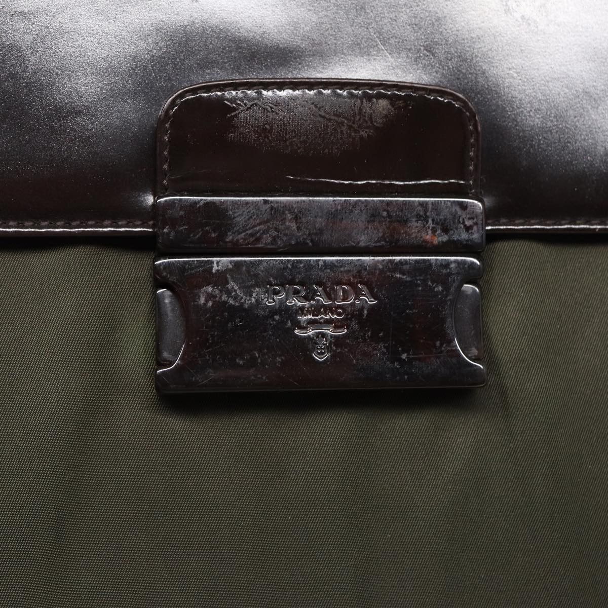 Prada Prada Vintage Briefcase Tessuto Size ONE SIZE - 13 Thumbnail