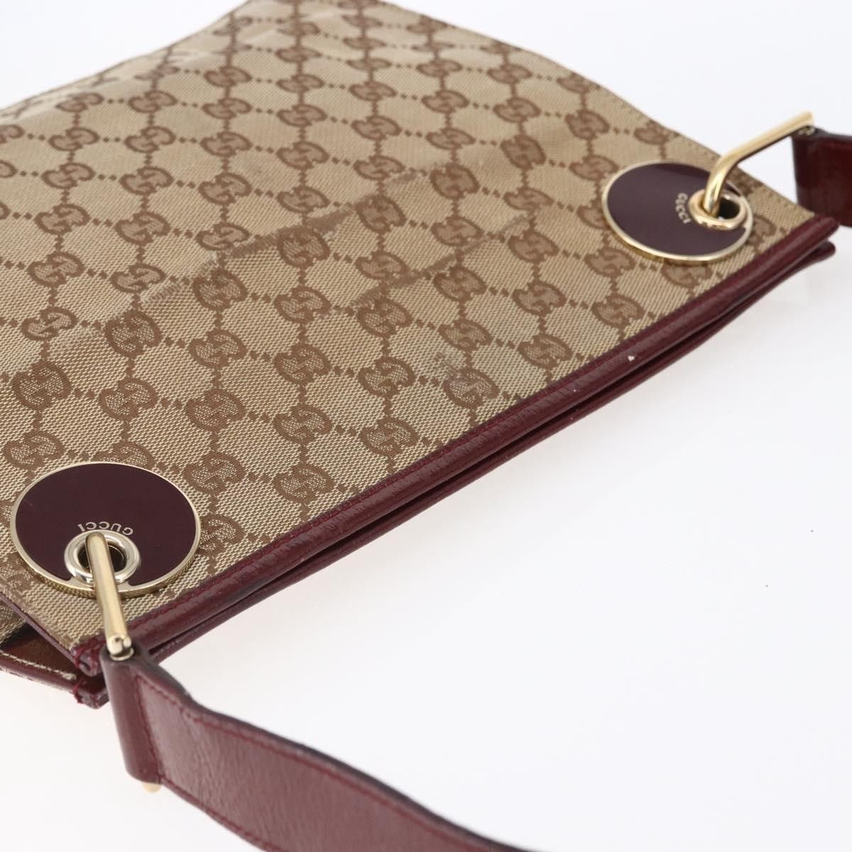 Gucci Gucci Eclipse Messenger GG Canvas Size ONE SIZE - 14 Thumbnail