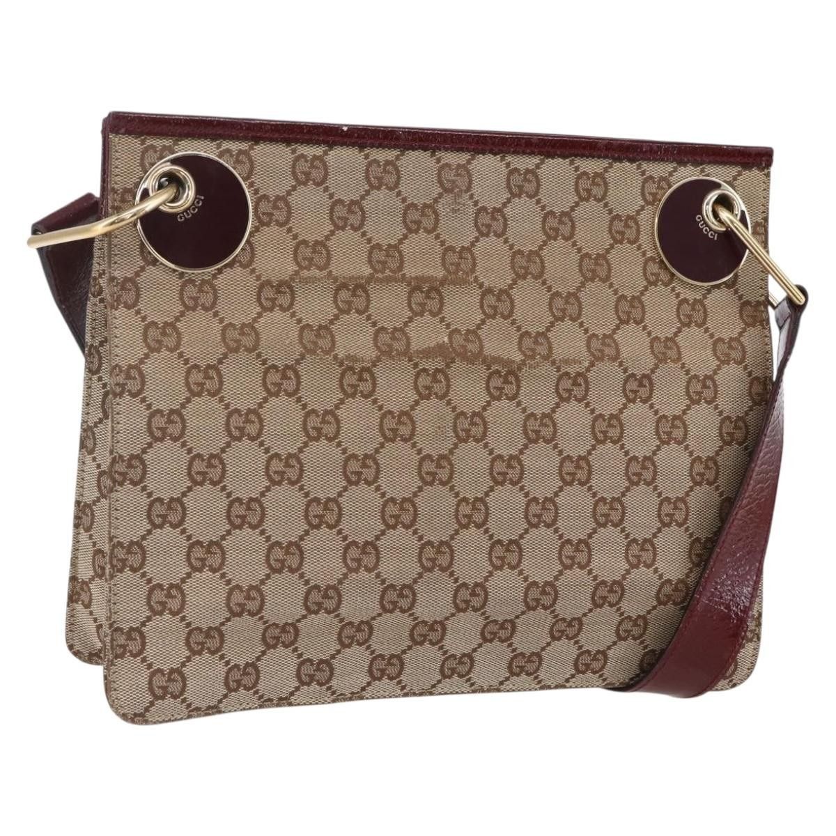 Gucci Gucci Eclipse Messenger GG Canvas Size ONE SIZE - 17 Thumbnail