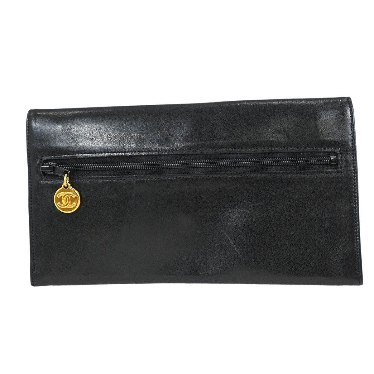 Chanel Chanel Vintage CC Flap Wallet Leather Size ONE SIZE - 2 Thumbnail