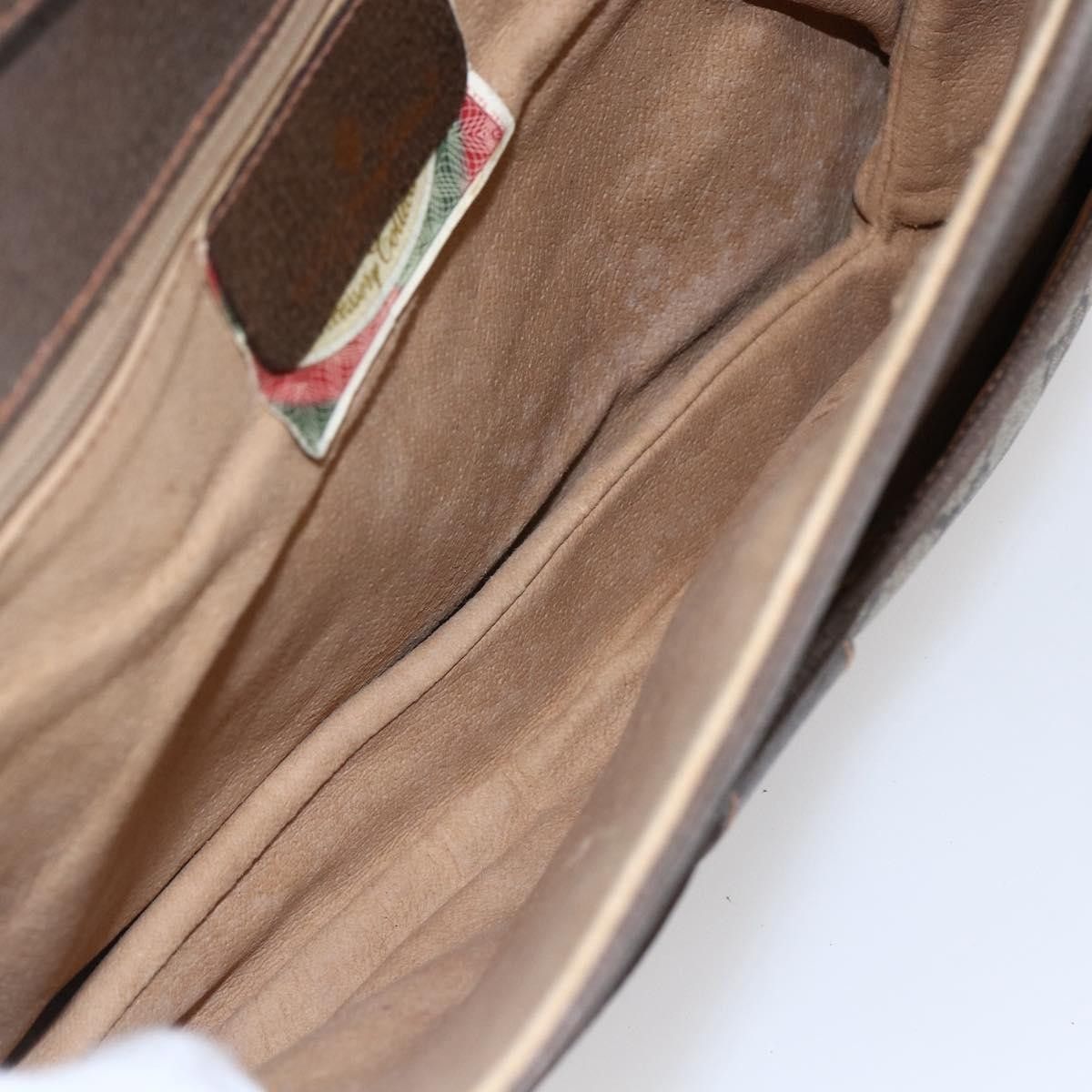 Gucci Gucci Vintage Shoulder Bag GG Canvas and Leather Size ONE SIZE - 5 Thumbnail