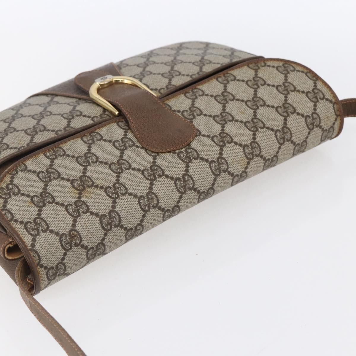 Gucci Gucci Vintage Shoulder Bag GG Canvas and Leather Size ONE SIZE - 15 Thumbnail