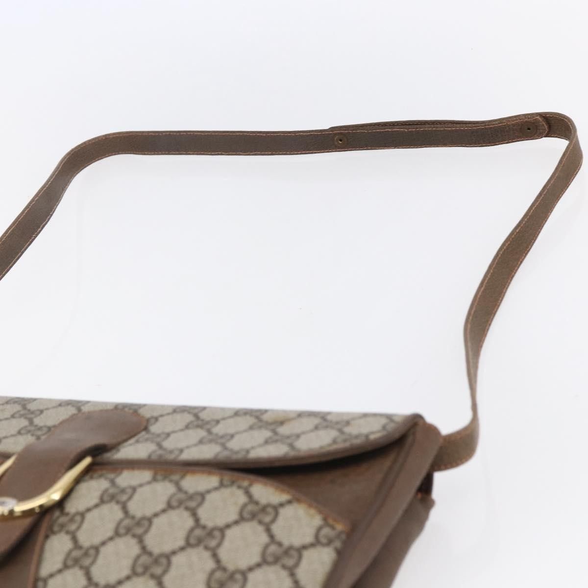 Gucci Gucci Vintage Shoulder Bag GG Canvas and Leather Size ONE SIZE - 16 Thumbnail