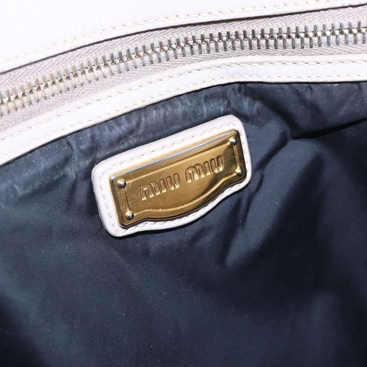 Miu Miu Miu Miu Vintage Tote bag Leather Size ONE SIZE - 6 Thumbnail