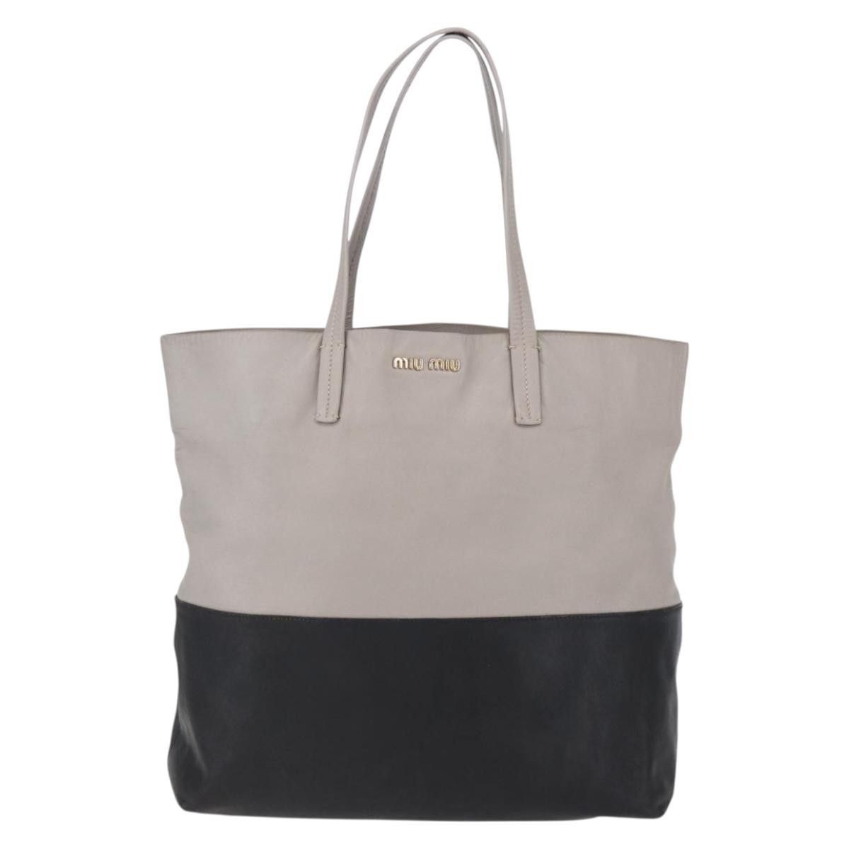Miu Miu Miu Miu Vintage Tote bag Leather Size ONE SIZE - 18 Thumbnail